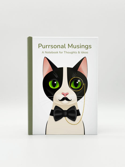 Alfred Cat A5 'Purrsonal Musings' Journal