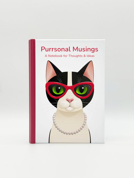 Mrs Cat A5 'Purrsonal Musings' Journal