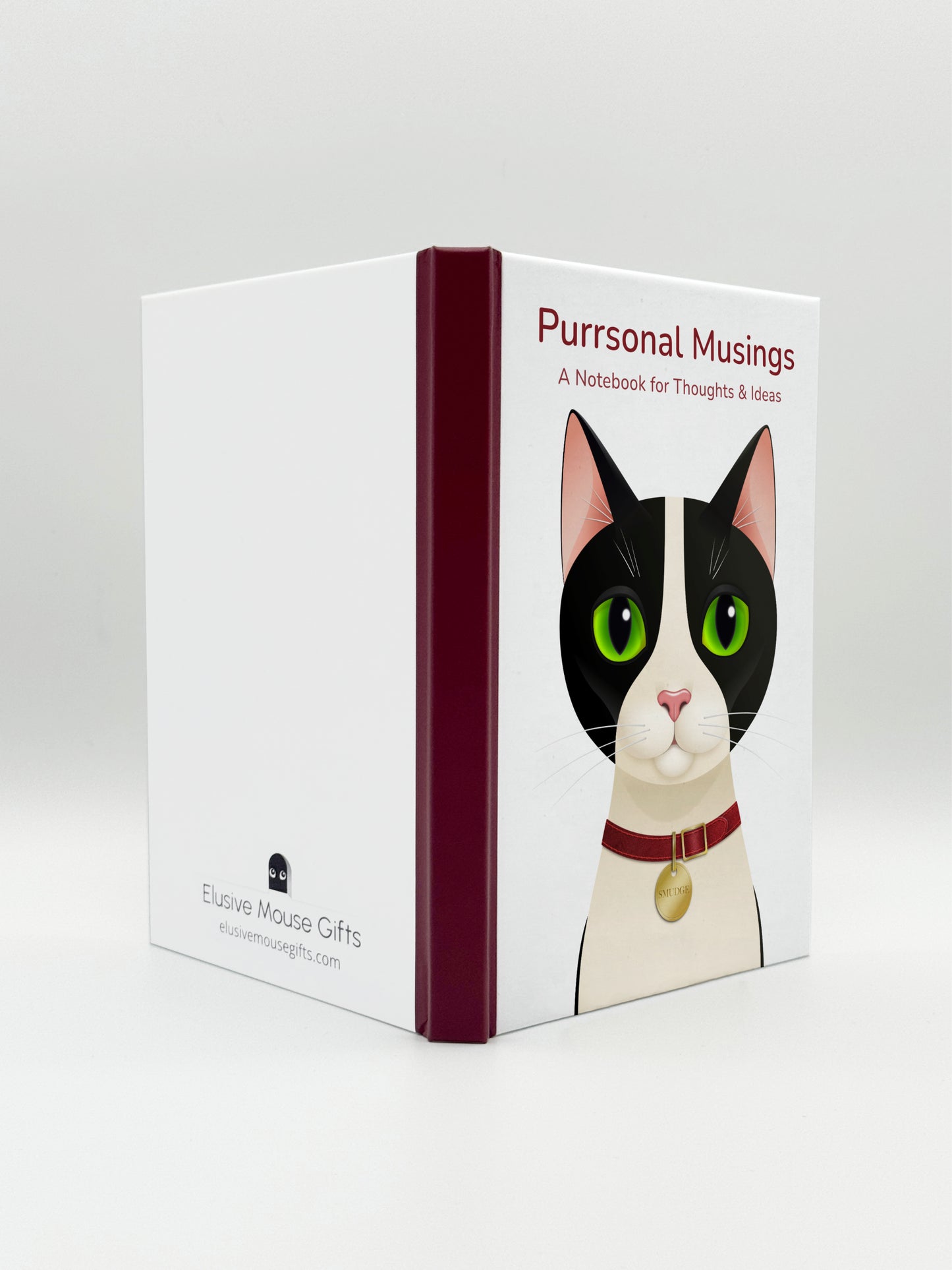 Smudge Cat A5 'Purrsonal Musings' Journal